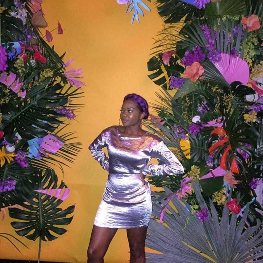 Missguided Silver Dress